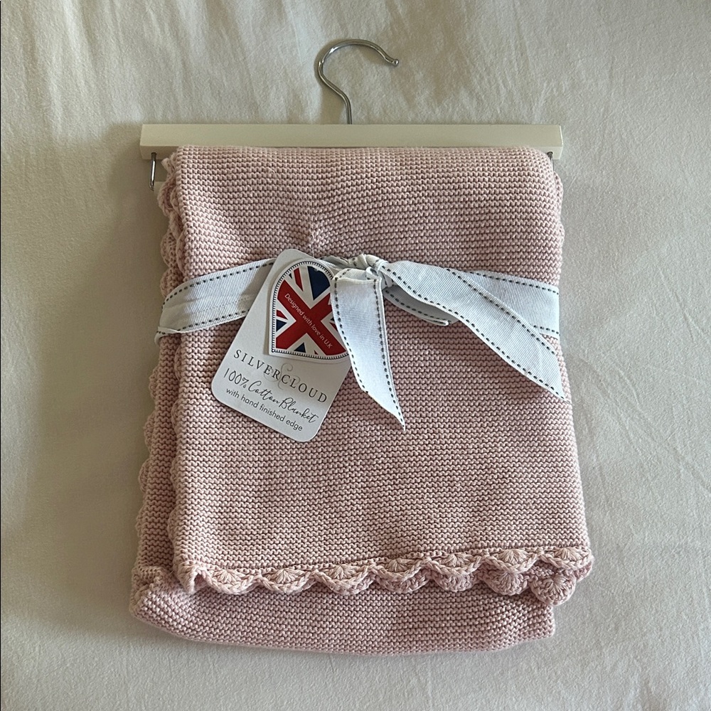 Silvercloud Pink Baby Blanket